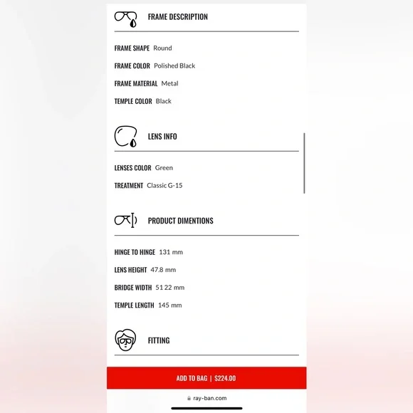 Rayban - polarized sunglasses - Picture 2 of 4